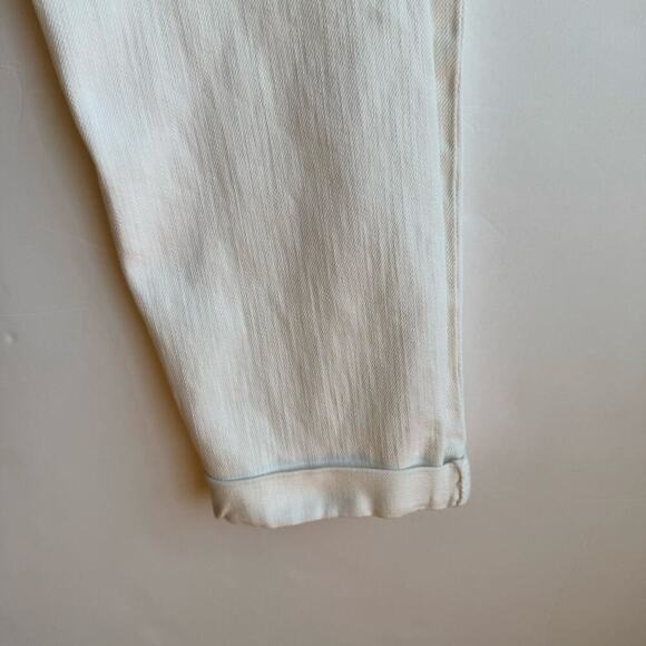 AG The Stilt Roll Up Skinny Jeans White Denim Womens 30 Mid Rise Stretch Classic - Picture 6 of 14